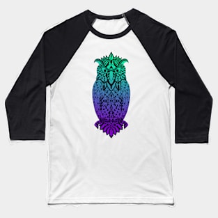 mandala owl ecopop Baseball T-Shirt